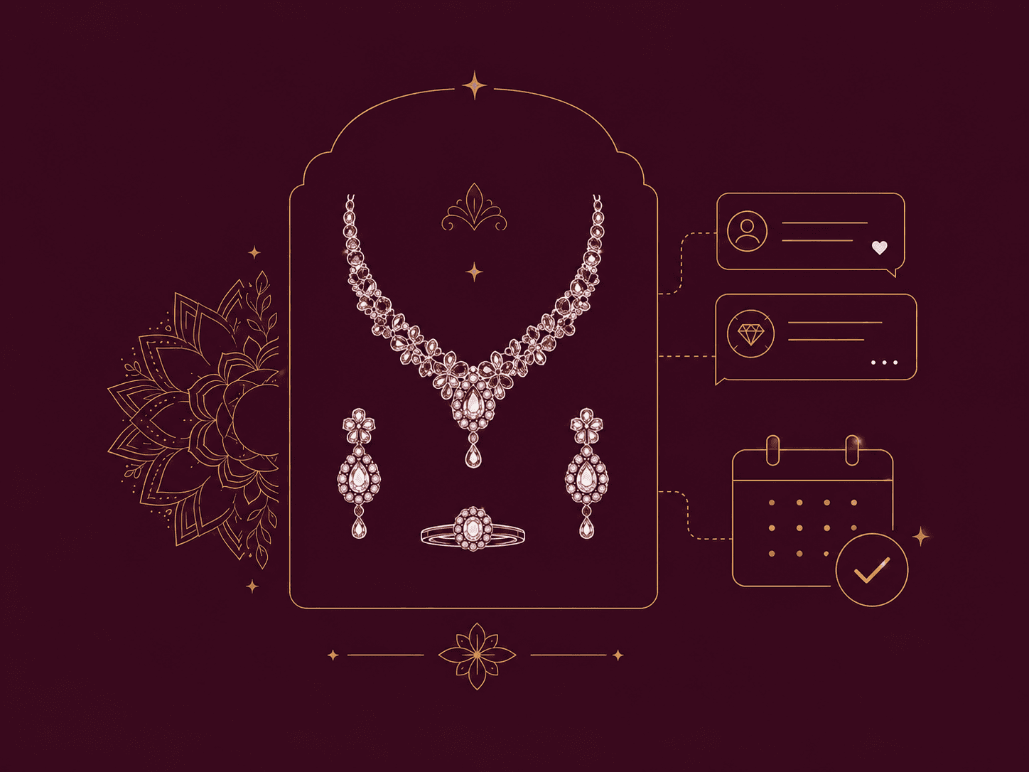 DMD Gold Prosperity bridal and wedding consultation